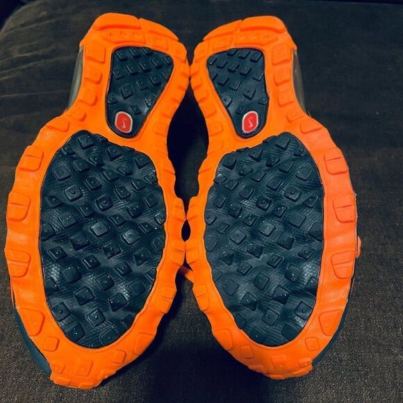 VERY RARE NEW Nike Air Max 2012 Anthracite Black Orange Men’s 6 Womens 7.5 US - Picture 12 of 16